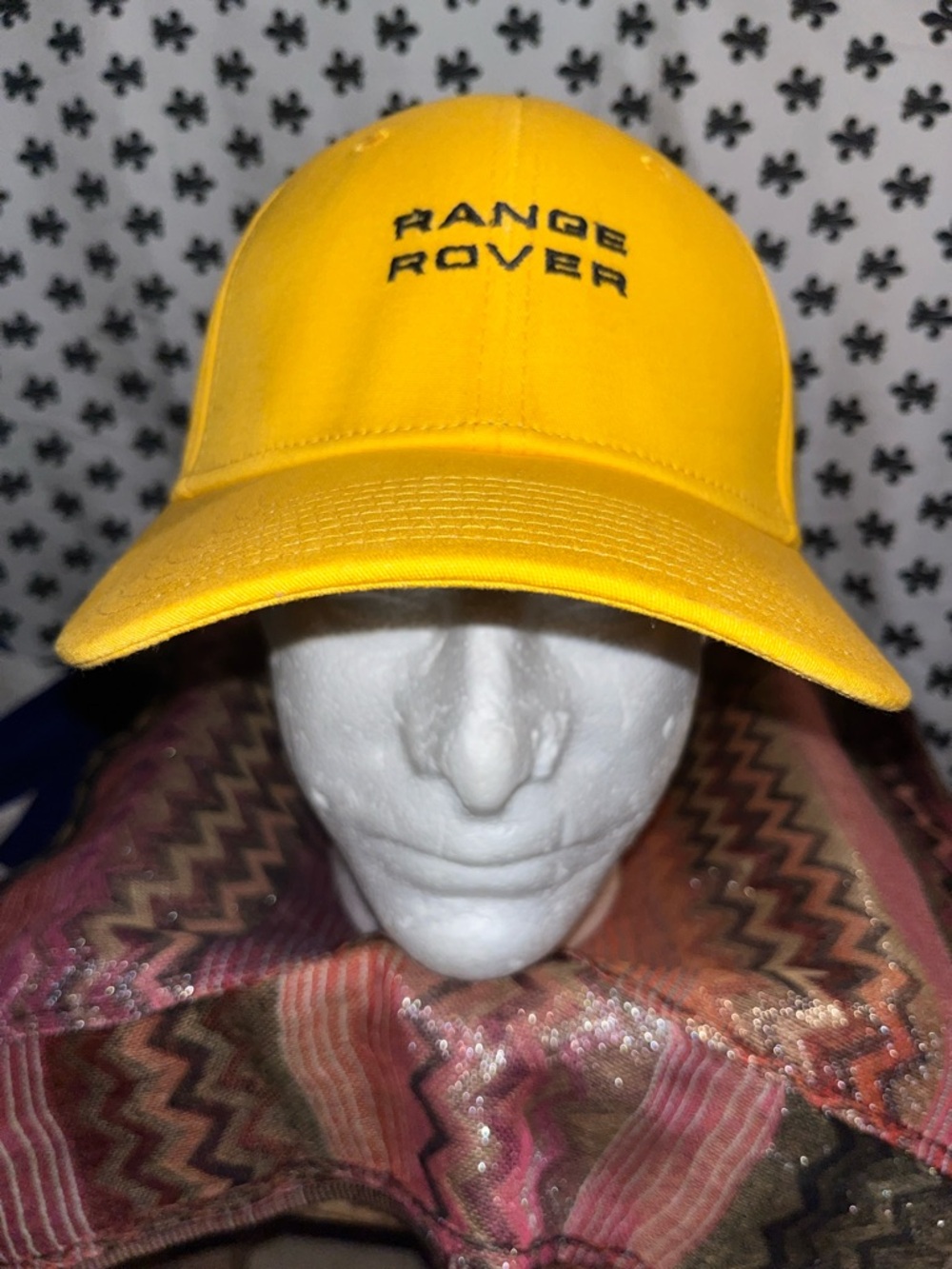 Range Rover Yellow Baseball Cap